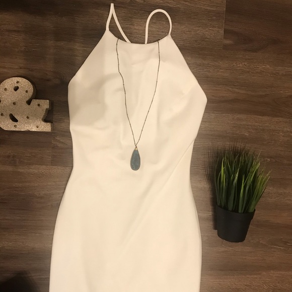 Bless'ed Are the Meek Ivory Fire MIDI Dress - Picture 7 of 12